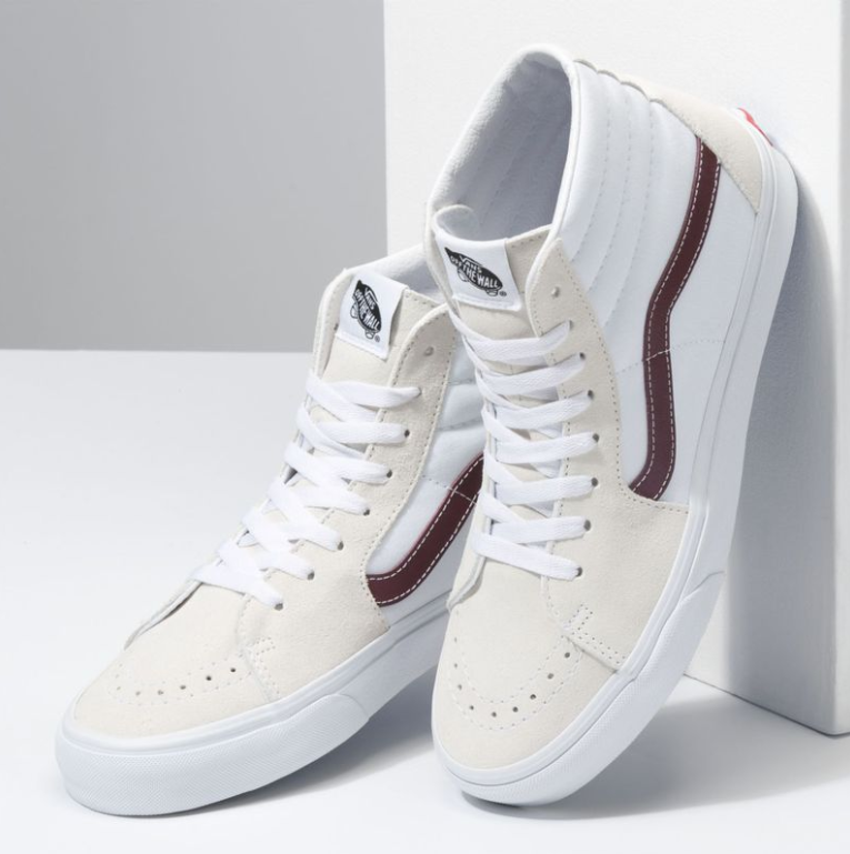 Vans high top best sale hombre blanco